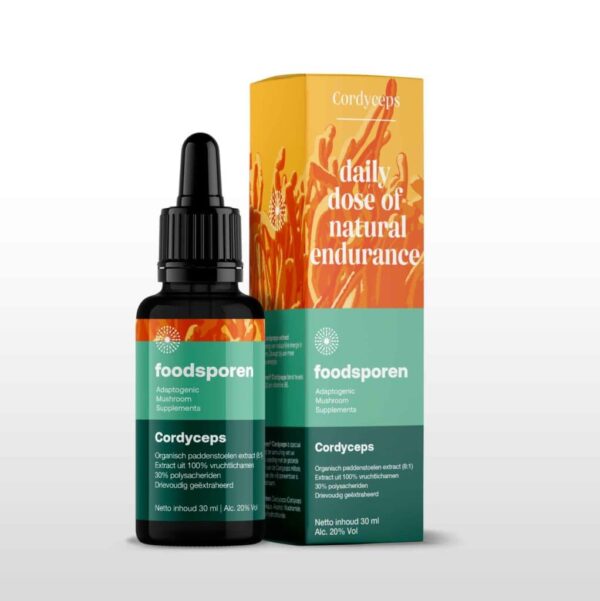 Foodsporen Cordyceps tinctuur extract