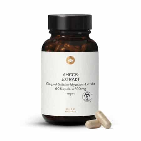 Shiitake AHCC extract capsules