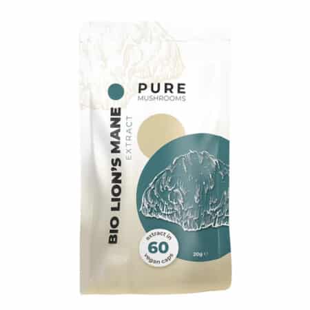 Pure Mushrooms Lions mane Hericeum Erinaceus